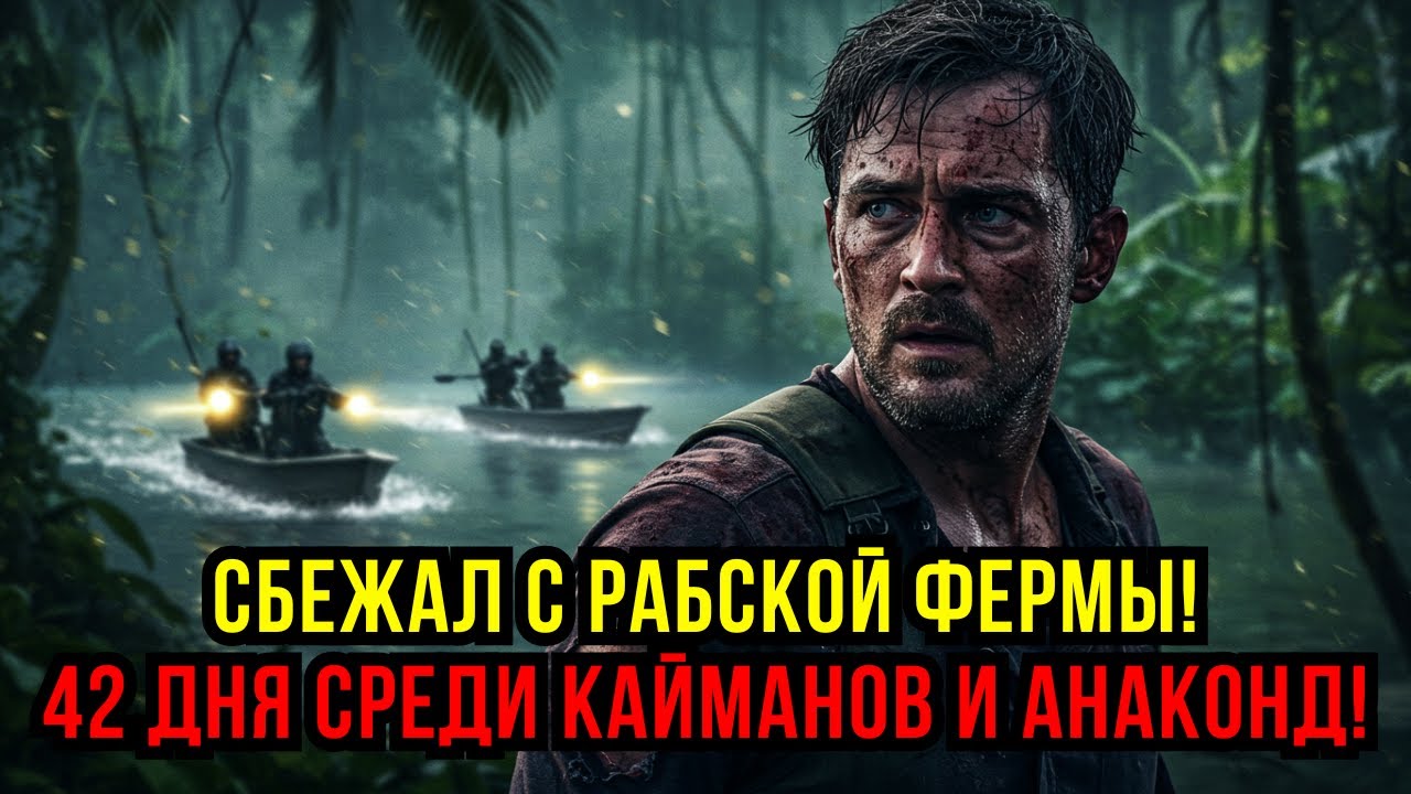 42 ДНЯ С КАЙМАНАМИ И АНАКОНДАМИ! ПРЕВРАТИЛСЯ В ЗВЕРЯ РАДИ СВОБОДЫ!