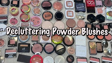 So MANY Blushes: DECLUTTERING!