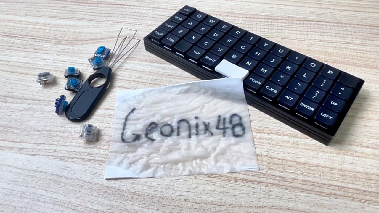 Chosfox X Masro | Geonix48#chosfox #keyboard - YouTube