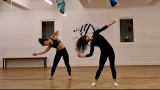 Salsa Fusion Ladystyling | After class demo Michelle Yollina Choreography