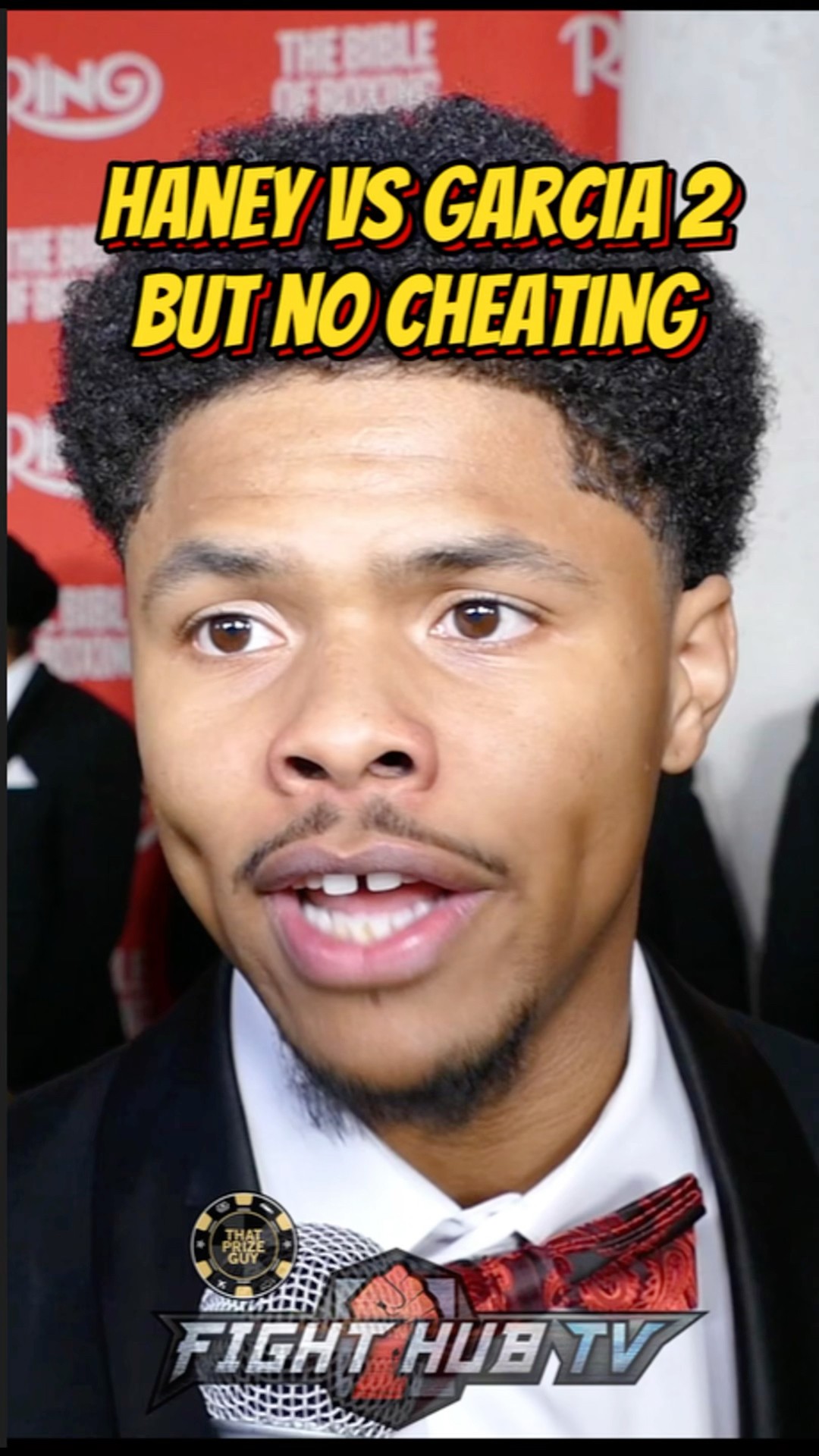NO CHEATING- Shakur Stevenson tells Ryan Garcia stern message on Haney rematch!