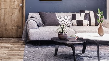 UE4 Architectural Visualization : Scandinavian Apartment 4K