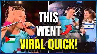Download Lagu The Moment Chris Martin Realizes His Fans Are Israeli That's Going Viral Now! MP3 Download Lagu The Moment Chris Martin Realizes His Fans Are Israeli That's Going Viral Now! MP3