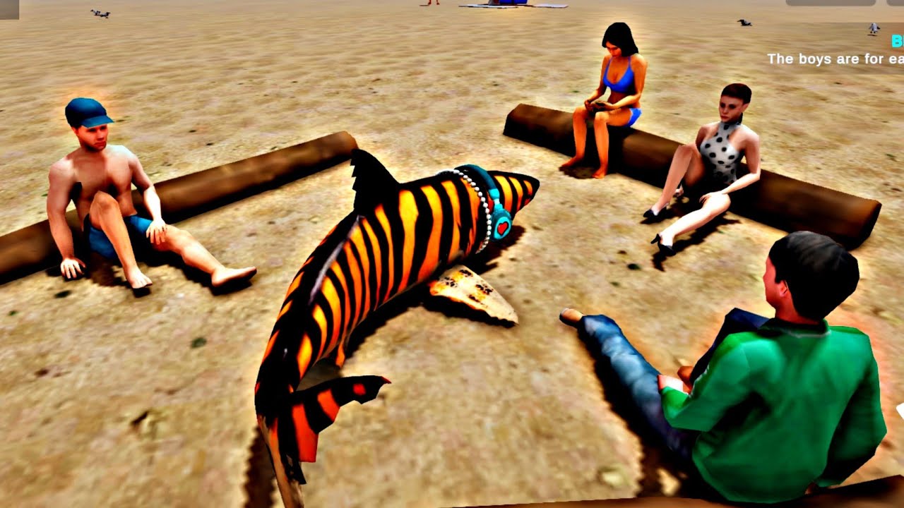 Shark Rage New Skin Tiger for 500 Kills