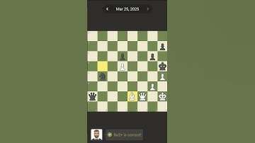 Chess.com Daily puzzle 25/03/2025