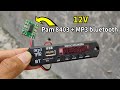 PAM 8403 + MP3 player Bluetooth 12V DC