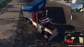 American Truck Simulator |  Cruising Nebraska Hauls With My W900 Flatglass