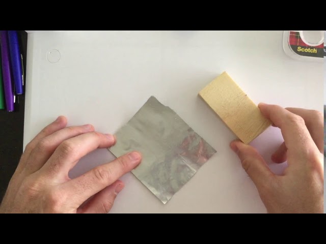 Homemade foil paper, how to make foil paper, foil paper making at  home, mirror sheet