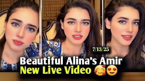 Alina Amir New Tiktok Live Video | Alina Amir sensation