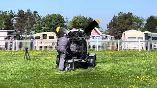 Merlin Engine Start Up 1943 Lancaster Bomber