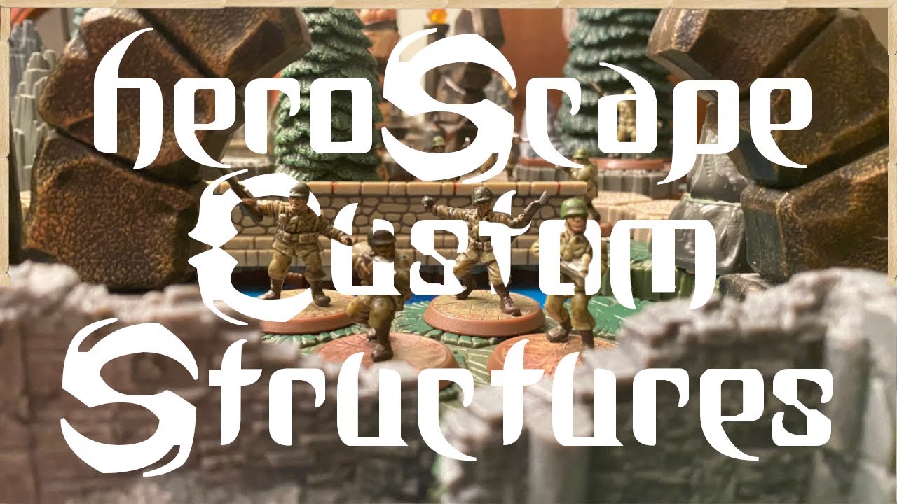 heroScape Custom Terrain w/ Popsicle Sticks