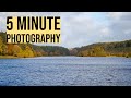 Capturing autumns essence at kennick reservoir