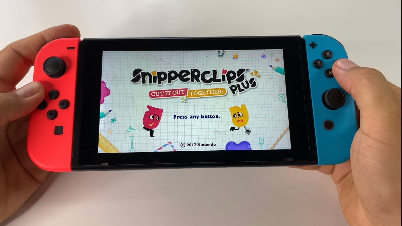  Snipperclips Plus: Cut it out, Together! - Nintendo Switch :  Nintendo of America: Video Games