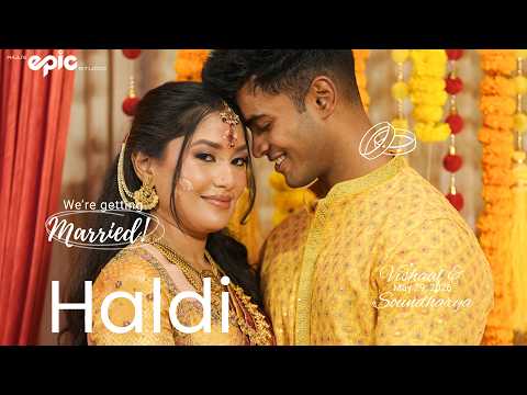 Haldi | Vishaal & Soundharya's Haldi | Coimbatore Wedding Teaser Epic Studio