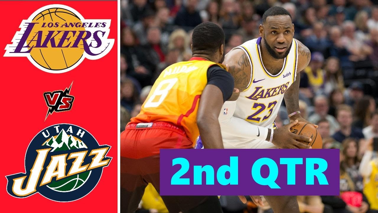 Los Angeles Lakers vs. Utah Jazz Full Highlights 2nd Quarter NBA