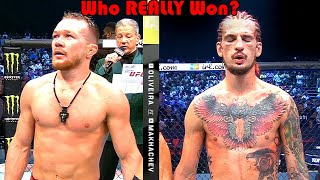 ROBBERY?!! Who REALLY Won? (Petr Yan vs Sean O'Malley)