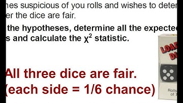 Chapter 11, Lesson #1 - Chi-Squared Distribution & Expected Counts
