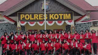 POLWAN CANTIK SENAM MAUMERE - HUT POLWAN KE 69