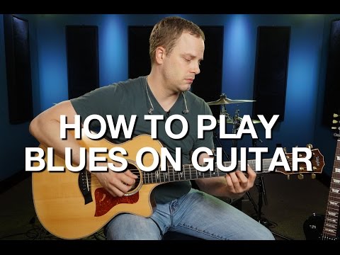 How To Play Blues On Guitar - Blues Guitar Lesson #1