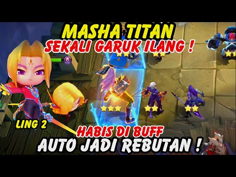 TUTORIAL LING SKILL 2 DI UPDATE TERBARU MAGIC CHESS - HYPER MASHA SEKUAT INI WOYYY