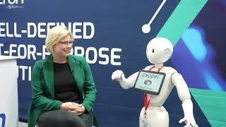 AATF2025: Iritron interview with Pepper the Robot