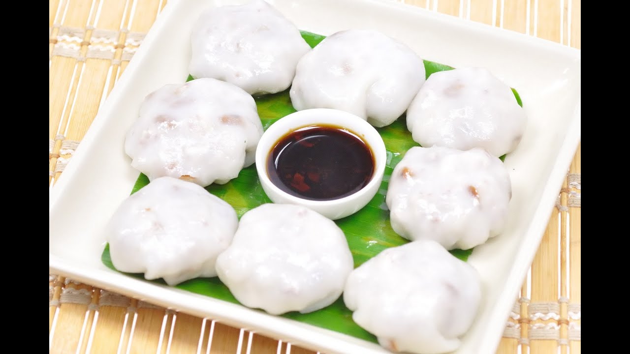 ขนมกุยช่ายไส้เผือก