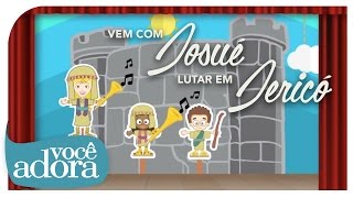 Vem com Josué Lutar em Jericó - Jessyca Kids (Video Oficial) [DVD Retrô] chords