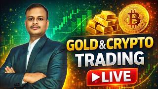 High Probability Setups Only: Gold & BTC Live Analysis