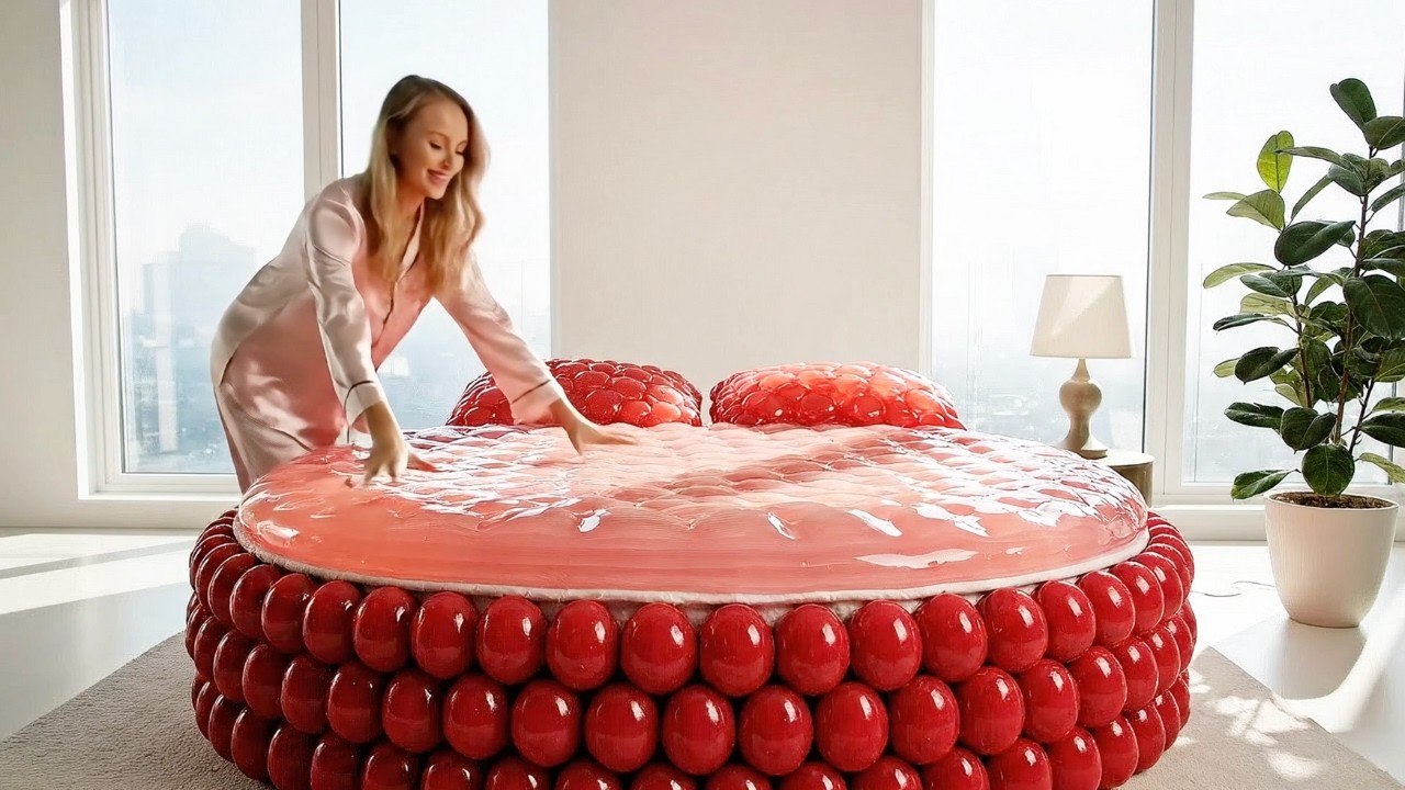 Which Bed Looks Like a Dream to Sleep On? ✨😌 | Oddly Satisfying AI ASMR Video