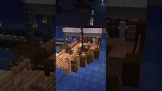 Сделал невероятное Minecraft #minecraft #постройки #корабль #shorts