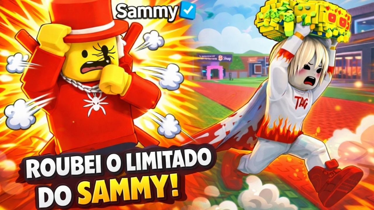 PEGUEI O NOVO LIMITADO DO ROUBE UM BRAINROT 😳🔥