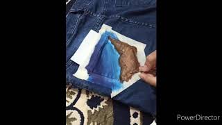 jeans painting scenery