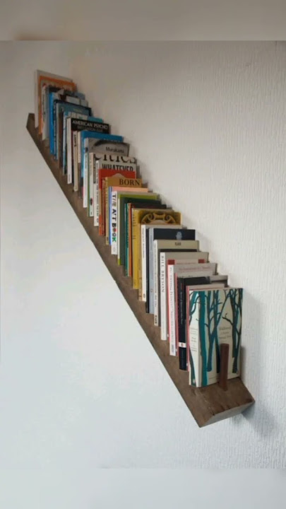 Book Shelf Ideas #books #shelfs #shorts #library #book #wooden #home #decor #wall #art #interior
