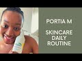 HOW TO USE PORTIA M SKIN RANGE STEP BY STEP | Skincare Daily Routine
