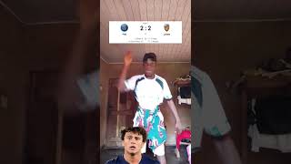 Paris saint-Germain vs liorent 😂👇 full-time 1:1 #mcjunior2 #youtubeshorts  #psg #fyp