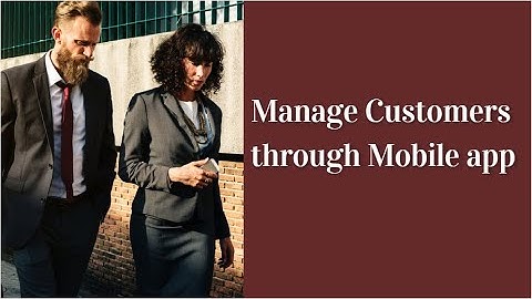 Customer Management through Markate app