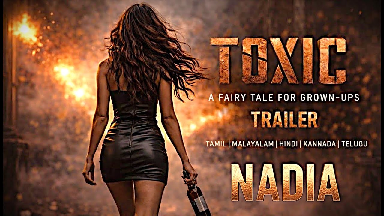 TOXIC : Introducing Nadia | Rocking Star Yash | Kiara Advani | Concept Trailer | Hindi  Monster Mind