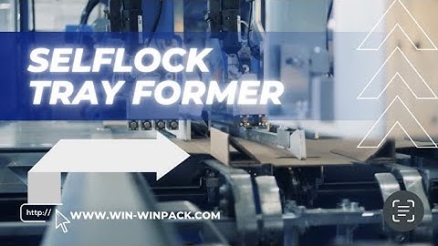 WIN-WIN PACK Self-lock Tray Former for Electronic Products/Box Closer/Carton Erector