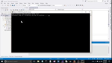 Fahrenheit to Celsius Conversion Program in Visual Studio 2017