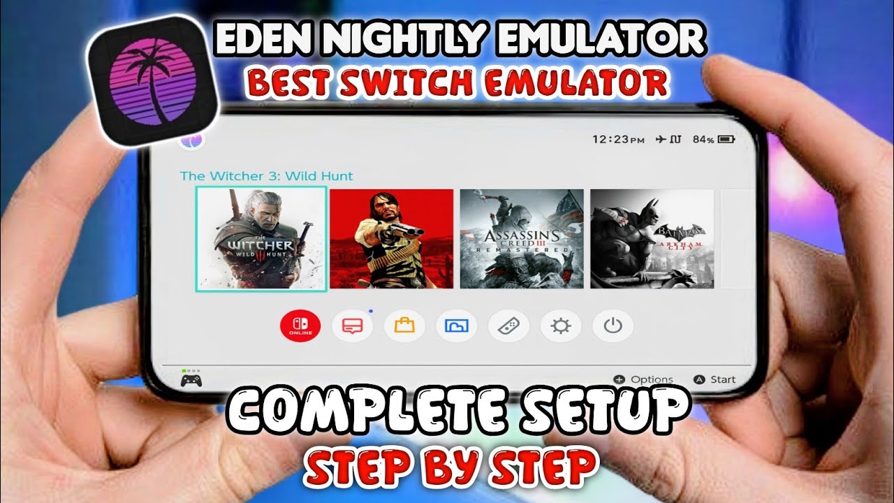 New Eden Nightly Best Switch Emulator Complete Setup Guide - YouTube