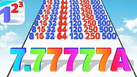 Top Free Mobile Games 2025 – Number Run 3D Satisfying Gameplay (Android, iOS)