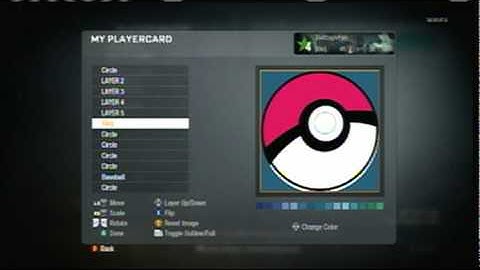 Black Ops Pokeball/Cod4 Emblem Guide/How to video - TheProdigyEagle