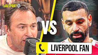 "HE'S FELL OFF A CLIFF!" Jason Cundy CLASHES with Liverpool Fan over Mo Salah in EXPLOSIVE DEBATE! screenshot 3