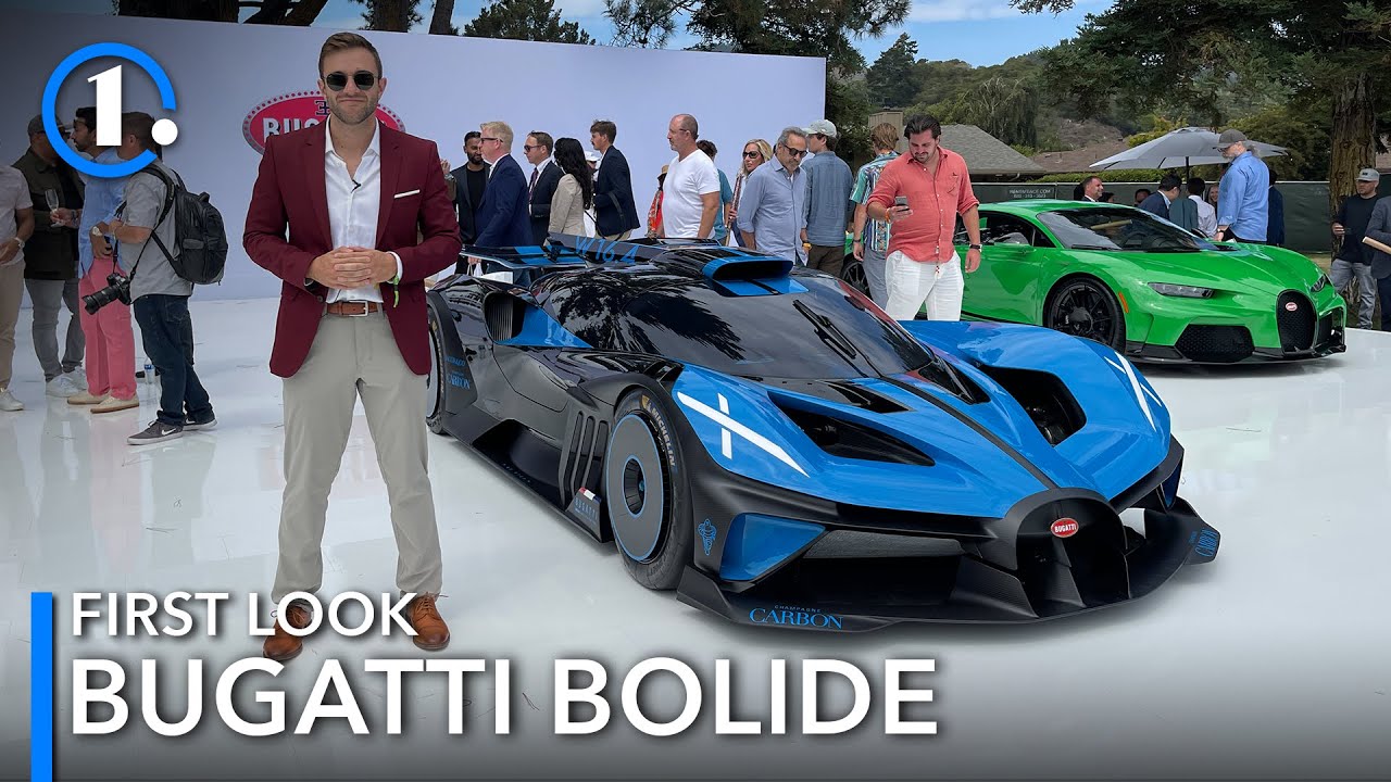 A first look inside the £3.5m Bugatti Bolide hypercar