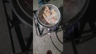 Deep Frying Some Quail