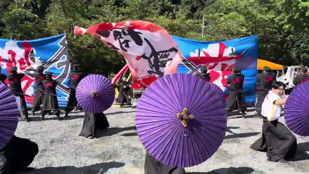 2025.07.26  須賀神社　団扇祇園宵祭演舞　JR九州櫻燕隊　運凱蒼天（佐賀県小城市）