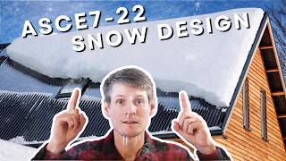 How to Calculate Roof Snow Loads using the new ASCE 7-22 #structuralengineering #civilengineering