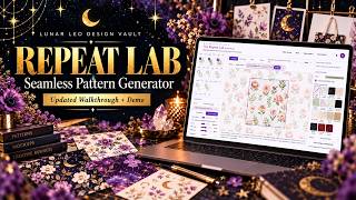 Seamless Pattern Maker Walkthrough: Scatter, Ditsy, Textures + Plaid | The Repeat Lab