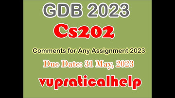 cs202 gdb solution 2023  cs202 gdb answer 2023