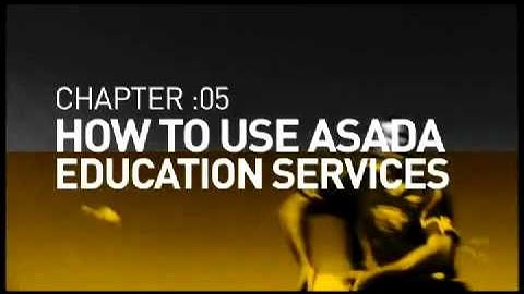 ASADA - Chapter 05 - How to Use ASADA Education Services